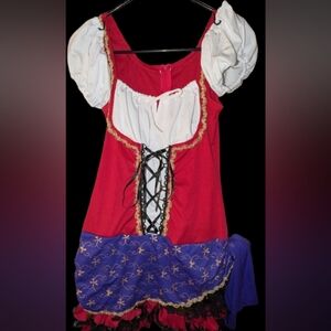 Leg Avenue Red and Blue Dress